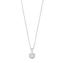 Colier din argint cu Cubic Zirconia Incolor