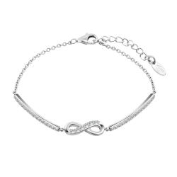Brățară din argint  cu pietre Cubic Zirconia Incolor