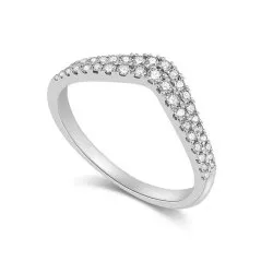 Inel din aur alb cu Diamant