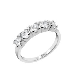 Inel din argint  cu pietre Cubic Zirconia Incolor