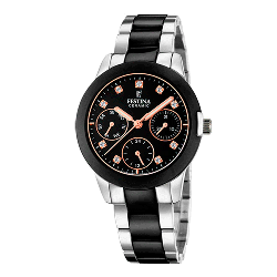 Часы FESTINA с камнями Swarovski