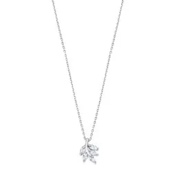 Colier din argint cu Cubic Zirconia Incolor