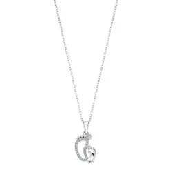Colier din argint cu Cubic Zirconia Incolor