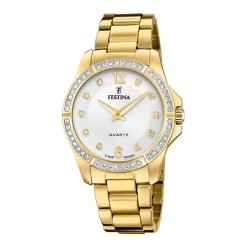 Часы FESTINA с камнями Swarovski