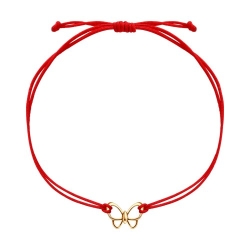 Brățară din aur roșu cu pietre Textil