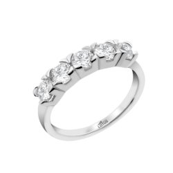 Inel din argint  cu pietre Cubic Zirconia Incolor