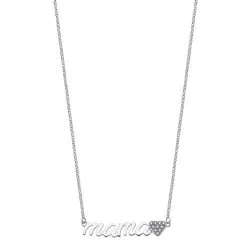 Colier din argint cu Cubic Zirconia Incolor