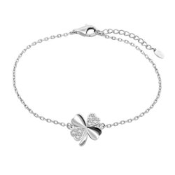Brățară din argint  cu pietre Cubic Zirconia Incolor