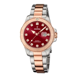 Часы FESTINA с камнями Swarovski